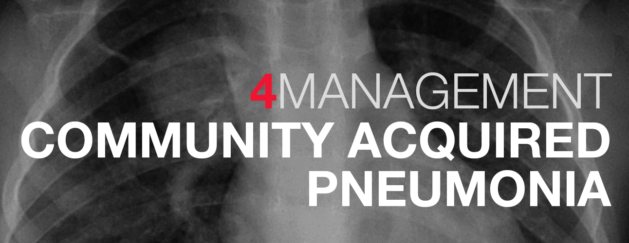 Community Acquired Pneumonia: Management – PEMBlog